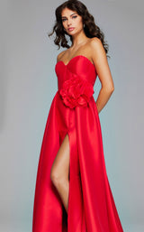 3 of 4 Jovani 40826 Red