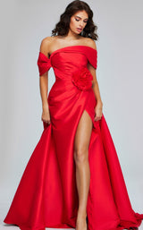 2 of 4 Jovani 40832 Red