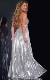 4 of 4 Jovani 41117 Silver