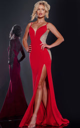 1 of 4 Jovani 42002 Red