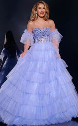 1 of 2 Jovani 42249 Blue