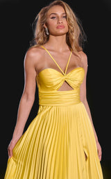 2 of 3 Jovani 42971 Yellow