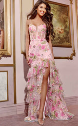 1 of 4 Jovani 43172 Pink
