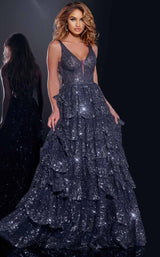 2 of 3 Jovani 43198 Navy