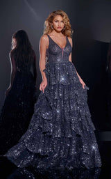 1 of 3 Jovani 43198 Navy