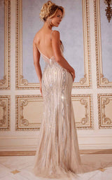 2 of 2 Jovani 43221 Platinum
