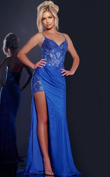 1 of 3 Jovani 43283 Royal