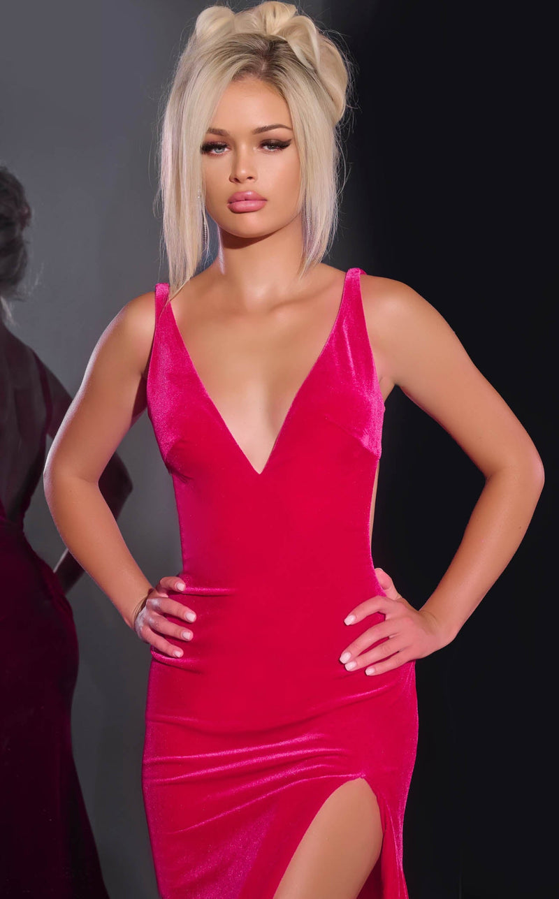 Jovani 43578 Dress Fuchsia / 4