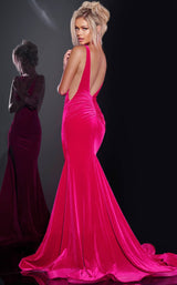5 of 5 Jovani 43578 Fuchsia