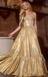 1 of 3 Jovani 43596 Gold