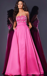 1 of 4 Jovani 43822 Hot Pink