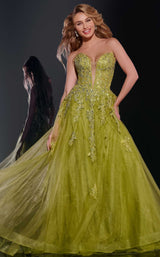 1 of 3 Jovani 43849 Green