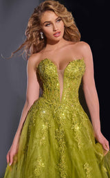 2 of 3 Jovani 43849 Green