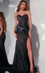 1 of 3 Jovani 43859 Black