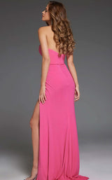 4 of 4 Jovani 44066 Hot-Pink