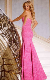 2 of 2 Jovani 44264 Fuchsia