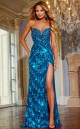 1 of 4 Jovani 44270 Blue