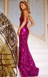 4 of 4 Jovani 44270 Fuchsia