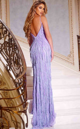 4 of 4 Jovani 44273 Lilac