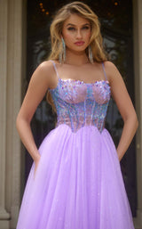 4 of 5 Jovani 44511 Lilac