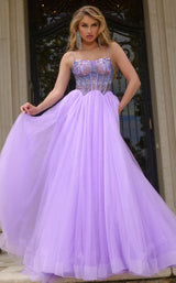 2 of 5 Jovani 44511 Lilac