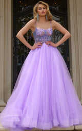 3 of 5 Jovani 44511 Lilac