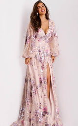 1 of 4 Jovani 44655 Blush/Lilac