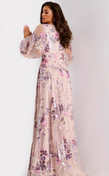 4 of 4 Jovani 44655 Blush/Lilac