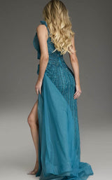 4 of 4 Jovani 44846 Teal