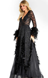 4 of 8 Jovani 45801 Black