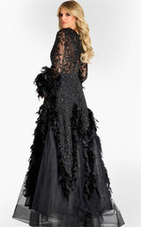 2 of 8 Jovani 45801 Black