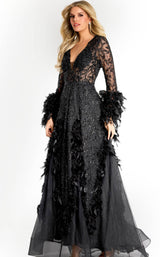 3 of 8 Jovani 45801 Black