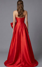 5 of 9 Jovani 49196 Orangy-Red