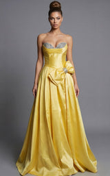 8 of 9 Jovani 49196 Yellow