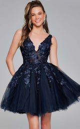 12 of 12 Jovani 63987 Navy-Black