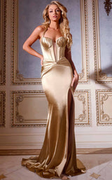 1 of 2 Jovani D5024 Gold