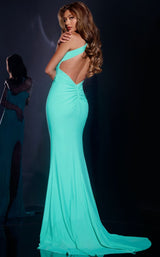 2 of 2 Jovani D5027 Green