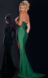 4 of 4 Jovani D5034 Emerald