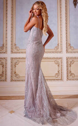 2 of 2 Jovani D5042 Silver