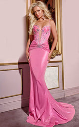 1 of 4 Jovani D5046 Pink