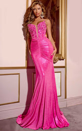 1 of 4 Jovani D5055 Hot Pink