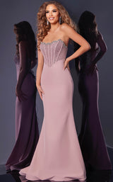 3 of 4 Jovani D5310 Blush
