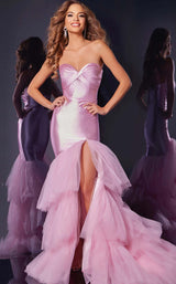2 of 5 Jovani D5315 Pink