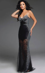 4 of 6 Jovani D5503 Black