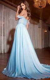 3 of 3 Jovani D6022 Blue