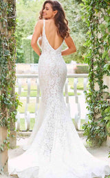 2 of 2 Jovani JB03864 Ivory/Ivory