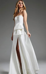 6 of 9 Jovani JB40791 Off-White