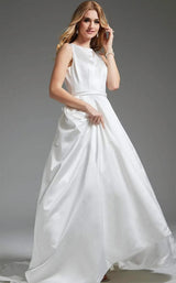 3 of 4 Jovani JB42319 Ivory