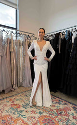 9 of 13 Jovani 07320 White