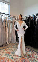 2 of 13 Jovani 07320 White